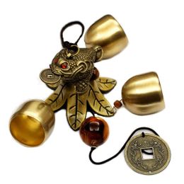 Brass Wind Bells Wind Chime Indoor and Outdoor Beautiful Sound Decoration(D0101H5Y80U)