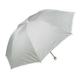 Light Green Dots Automatic Compact Umbrella Patio Umbrella(D0101HEISBG)