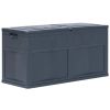 Garden Storage Box 84.5 gal Black(D0102HEJV47)