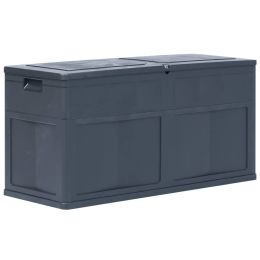 Garden Storage Box 84.5 gal Black(D0102HEJV47)