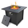 28â€ Slat Top Gas Fire Pit Table(D0102HPSR37)