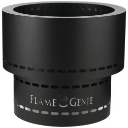 Flame Genie FG-19 Flame Genie INFERNO Wood Pellet Fire Pit (Black)(D0102HXP8BY)