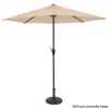 9FT Half Umbrella Waterproof Folding Sunshade Top Color,Resin Baseis not included(D0102HPKTZ7)