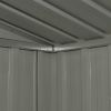 Garden Shed Anthracite Steel(D0102HEJ6CY)