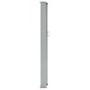 Patio Retractable Side Awning 23.6"x118.1" Gray(D0102HEJD47)