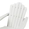 Classic Outdoor Adirondack Chair for Garden Porch Patio Deck Backyard, Weather Resistant Accent Furniture(D0102HP3C6A)