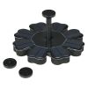 Solar Power Floating Fountain Garden Pool Pond Watering Kit(D0102HHQZ9A)