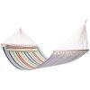 2 Person Hammock, Stylish Printing Style Hammock Beach Swing Double Beds for Outdoor Camping Travel  XH(D0102HP85W7)