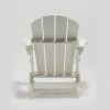 Classic Solid All-weather Folding HDPE Adirondack Chair(D0102HP3C4U)