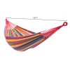 Outdoor Hammock Multiples Load Capacity Up to 330 Lbs Portable with Carrying Bag for Patio Yard Garden(D0102HEV4NA)