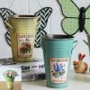 Pastoral Flower Vase/ Rustic Metal Small Tin Blucket Vases/ Best Gift  H(D0101H5VUHG)