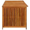 Patio Storage Box 68.8"x31.4"x29.5" Solid Acacia Wood(D0102HHM602)