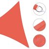7' x 7' x 7' Triangle Sun Shade Sail/ Watermalon Red(D0102HPUY0A)