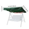 73"x54" Swing Canopy Cover Replacement UV 30+ Water Resistance Outdoor Garden(D0102HPFFJ7)