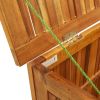 Patio Storage Box 44.5"x19.7"x22.8" Solid Acacia Wood(D0102HXV85P)