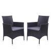 60*60*82.5cm 2pcs Single Backrest Chairs Rattan Sofa  XH(D0102HXSBSX)