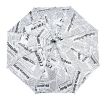 Foreign Language Newspaper Design Folding Sun and Rian Umbrella(D0101HRTK1A)