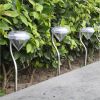Stainless Steel Solar Garden Patio Stake Lights(D0101HXVMUX)